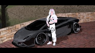 SHARE mod lamborghini gallardo twin turbo  sound gta sa android [upl. by Etteval]