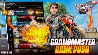 🔴Live No Masti😡Top 1 King Back🗿Day 13 New Season Grandmaster Road to Top1👽🔥Garena Free Fire🔥 [upl. by Padraic]