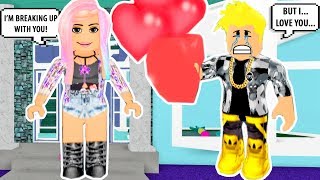 SONG LYRIC TEXT PRANK ON MY BOYFRIEND GONE WRONG Roblox Adopt And Raise A Cute Kid  Funny Moments [upl. by Anikes]