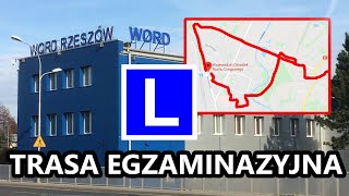 TRASA EGZAMINACYJNA RZESZÓW  Jazda z ABC Prawo Jazdy [upl. by Honora220]