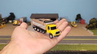 Micro 187 scale RC Trucks Dump truck [upl. by Rosie]