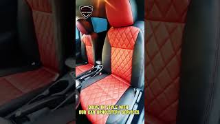 CarUpholstery InteriorUpgrade LuxuryAuto shorts VehicleMakeover AutoInterior DriveInStyle [upl. by Nafets887]