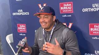 UVA head coach Tony Elliott meets with the media after the first practice [upl. by Vasta785]