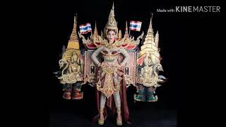 MISS GRAND THAILAND  Thai Song National Costume [upl. by Lalise]