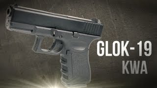 Glock g19 KWA  pistola a gas softair [upl. by Marcello833]