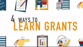 4 Ways to Learn Federal Grants with Grantsgov Promo [upl. by Malory]