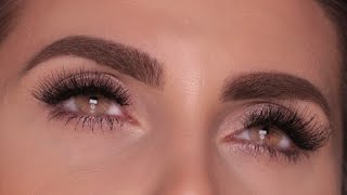 How to apply False Lashes for Beginners  Ali Andreea [upl. by Nappie284]