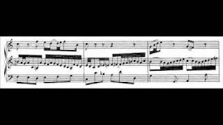 JS Bach  BWV 529 2  Sonata V  Largo amoll  A minor [upl. by Frodina554]