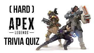 Apex Legends Trivia Quiz  Hard Difficulty [upl. by Joses182]