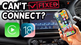 How To Fix CarPlay Not Working After iOS 18 Update [upl. by Nwahsar]