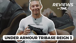 The Under Armour TriBase Reign 3 Training Shoe with James Newbury [upl. by Ordnasela170]