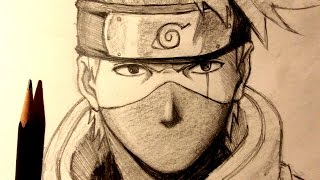 ASMR  Pencil Drawing 73  Kakashi Request [upl. by Him590]