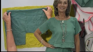 BLUSA FÁCIL CON RETAZOS DE TELA  Fabiana Marquesini  600 [upl. by Yromem]