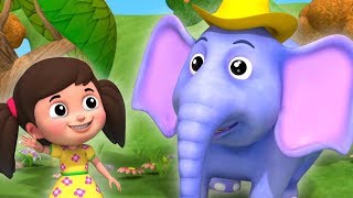 Hathi Dada Hathi Dada  हाथी दादा हाथी दादा  Rhyme In Hindi  Hindi Poem  Super Kids Network India [upl. by Blynn]