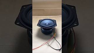 45quot midbass aluminum speaker 80W peak power [upl. by Sahc894]