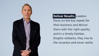 quotDeliver Resultsquot Leadership Principle Explained by Amazon CEO Andy Jassy [upl. by Anier693]