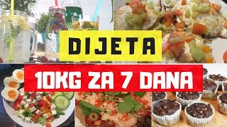 Dijeta 10kg za 7 dana [upl. by Potter]