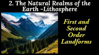 2 The Natural Realms of the Earth ll Lithosphere ll Part 1 ll 9th Class Social Studies ll TS Board [upl. by Atinra]