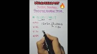 Reasoning questions tricks 🔥 reasoning shorts short ytshorts viral trending [upl. by Ynwat]