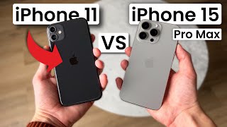 iPhone 15 Pro Max vs iPhone 11 Review  Time to Upgrade [upl. by Jacquelin]