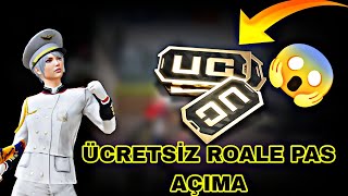 BEDAVA ÜCRETSİZ ROYALE PAS AÇMA 😱 HEMEN GEL İZLE SENDE ÖĞREN [upl. by Prud]