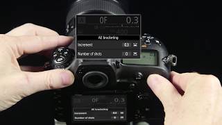 Nikon D850 Exposure Bracketing Setup Tutorial [upl. by Marin782]