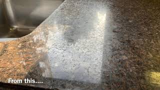 Granite Countertop Transformation [upl. by Limaa]