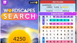 Wordscapes Search Gameplay 49 [upl. by Nitsirk618]