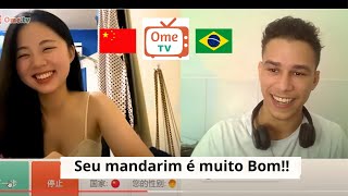 Brasileiro SURPREENDE chineses ao falar chinês fluente no omegle fluente em 1 ano [upl. by Donny]