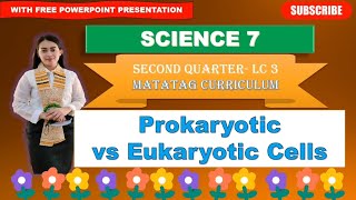 SCIENCE 7 Quarter 2 LC 3 PROKARYOTIC VS EUKARYOTIC CELLS  MATATAG CURRICULUM [upl. by Buine185]