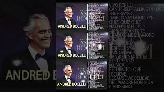 Andrea Bocelli Greatest Hits The Most Favorite Opera Songs All Time 🎶shorts [upl. by Candi]