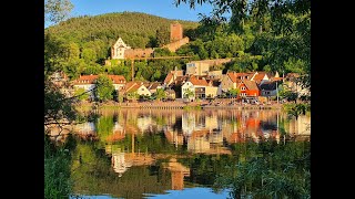 Miltenberg Pearl of the Main River Drone Flight 4K [upl. by Froh]