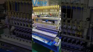 20 Spindles Vacuz Automatic Skeleton Transformer Bobbin Coil Needle Winding Taping Machine Equipment [upl. by Asikal]