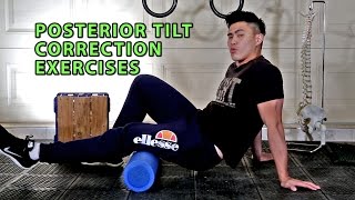 Posterior Pelvic Tilt Correction Exercises [upl. by Enyt]