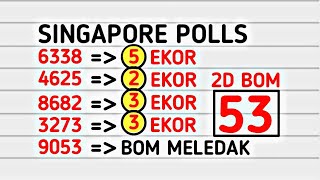 PREDIKSI SGP 5 DESEMBER 2024  BOCORAN TOGEL SGP HARI INI  RUMUS EKOR SGP JITUsingaporepolls [upl. by Assadah209]