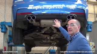 Sviluppo impianto di scarico per BMW F30 335i xDrive 306 Hp 2012 [upl. by Carny57]