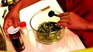 How to Make Dehydrated Okra Chips  Super Easy [upl. by Aneerak]