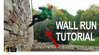 How to Horizontal Wall Run  How To Parkour Tutorial  Tapp Brothers [upl. by Rubi]