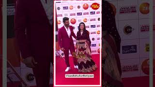 Radha and Mohan look stunning together on the red carpet of the Zee Rishtey Awards 2024 [upl. by Surdna592]