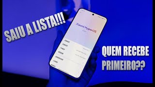 QUEM RECEBE PRIMEIRO SAIU A PRIMEIRA LISTA DE ATUALIZAÇÃO GLOBAL HYPER OS 2 [upl. by Kall687]