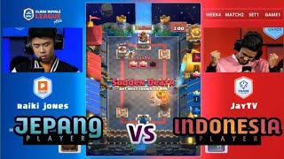 TURNAMEN CRL DI TAIWAN JayTV Chaos Theory vs Raiki Jones PONOS  Clash Royale League Asia 2018 [upl. by Eskil]