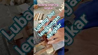 Cage arch drill hole videoshort mesinbor sangkarburung shorts [upl. by Gorges]