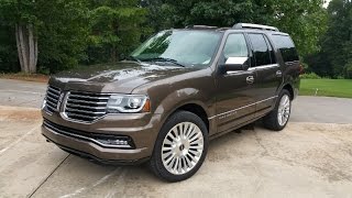 2015 Lincoln Navigator Review  Old School Yet Still In The Fight [upl. by Mahda]