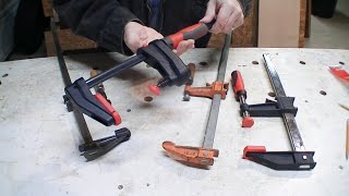 Bessey Jorgensen amp Harbor Freight Fclamp comparison and review [upl. by Otilrac171]