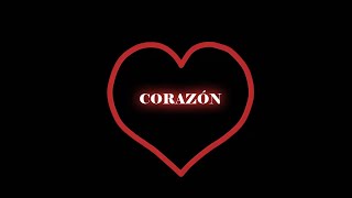 Corazón Girando Efecto Effect Animación Black Screen Overlay Background Animation FerInadaptado [upl. by Anitsirt]