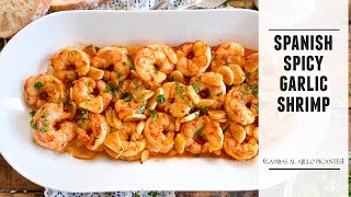 The BEST Spicy Garlic Shrimp with a DEEP Garlic Flavor  Easy Recipe [upl. by Ben509]