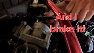 Infiniti Q50 spark plug change 37 20152016 [upl. by Teddie]