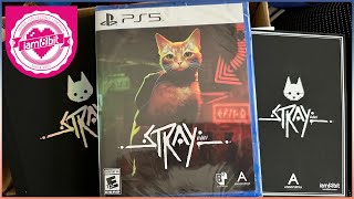 Stray Playstation 5 iam8bit Exclusive Edition Unboxing [upl. by Nitsruk]