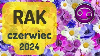 RAK ♋ CZERWIEC 2024 ♋ prognoza Tarota 🔥NIE STUDŹ SWOICH NADZIEI NIC ZŁEGO NIE CZAI SIĘ PO KĄTACH🔥 [upl. by Regnig]