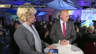 Så här reagerade partierna på TV4s valprognos  Nyheterna TV4 [upl. by Rustin923]